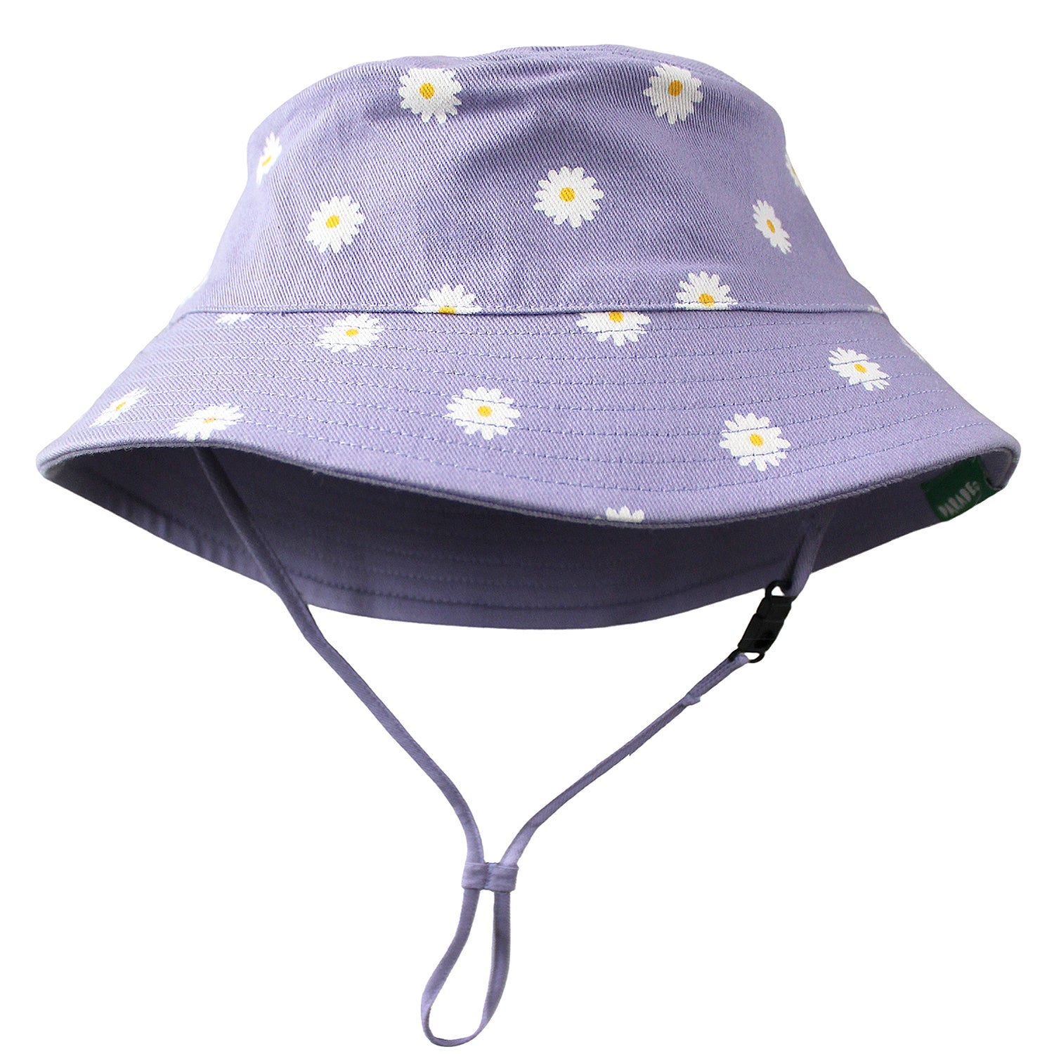 Reversible Organic Cotton Bucket Hats, Bikes and Camper Green / Large (2-4 Years)