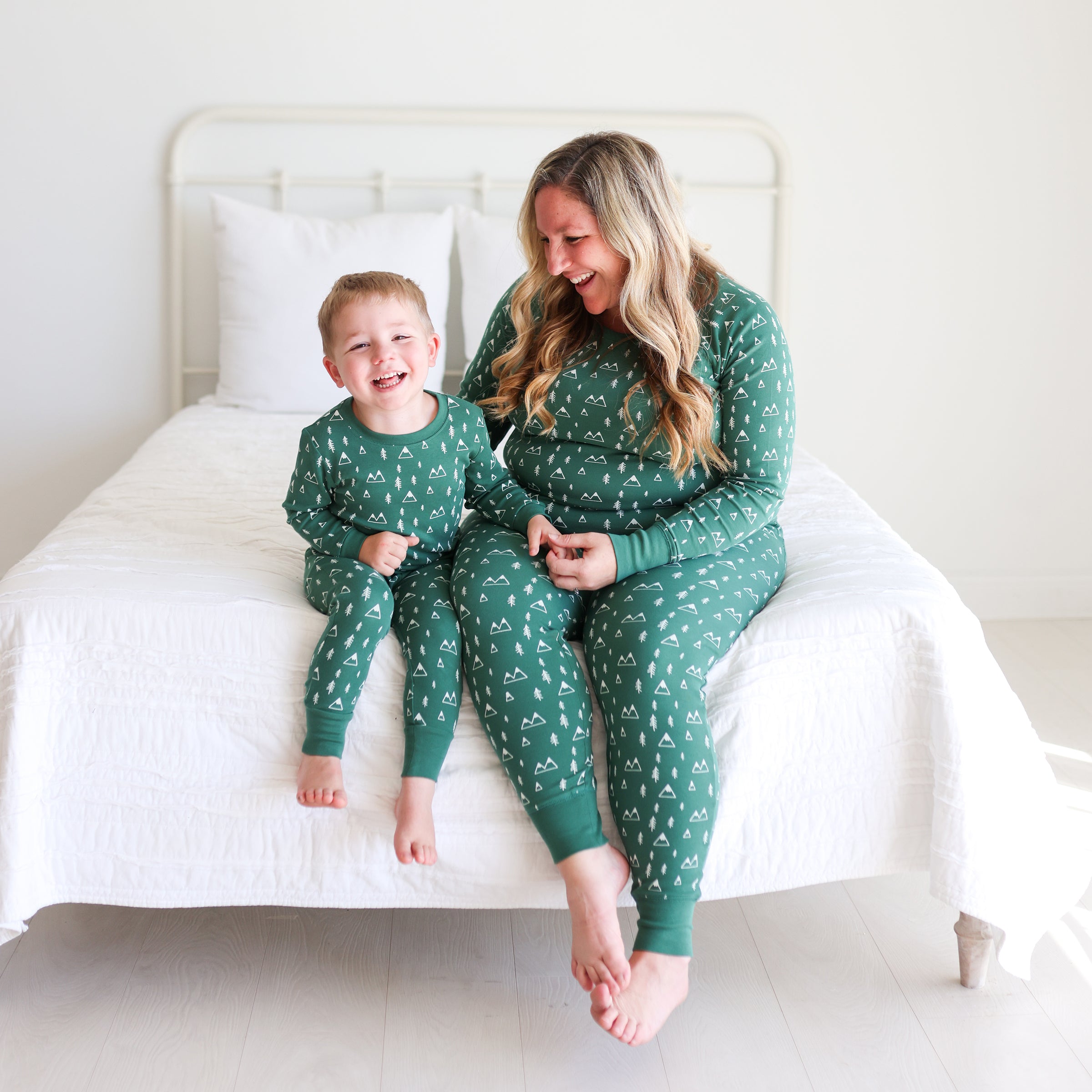 Organic "My Jammies" Matching Holiday Pajamas - Women's