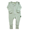 Organic Snuggle Soft Melange '2-Way' Zipper Romper - Organic Baby Clothes, Kids Clothes, & Gifts | Parade Organics
