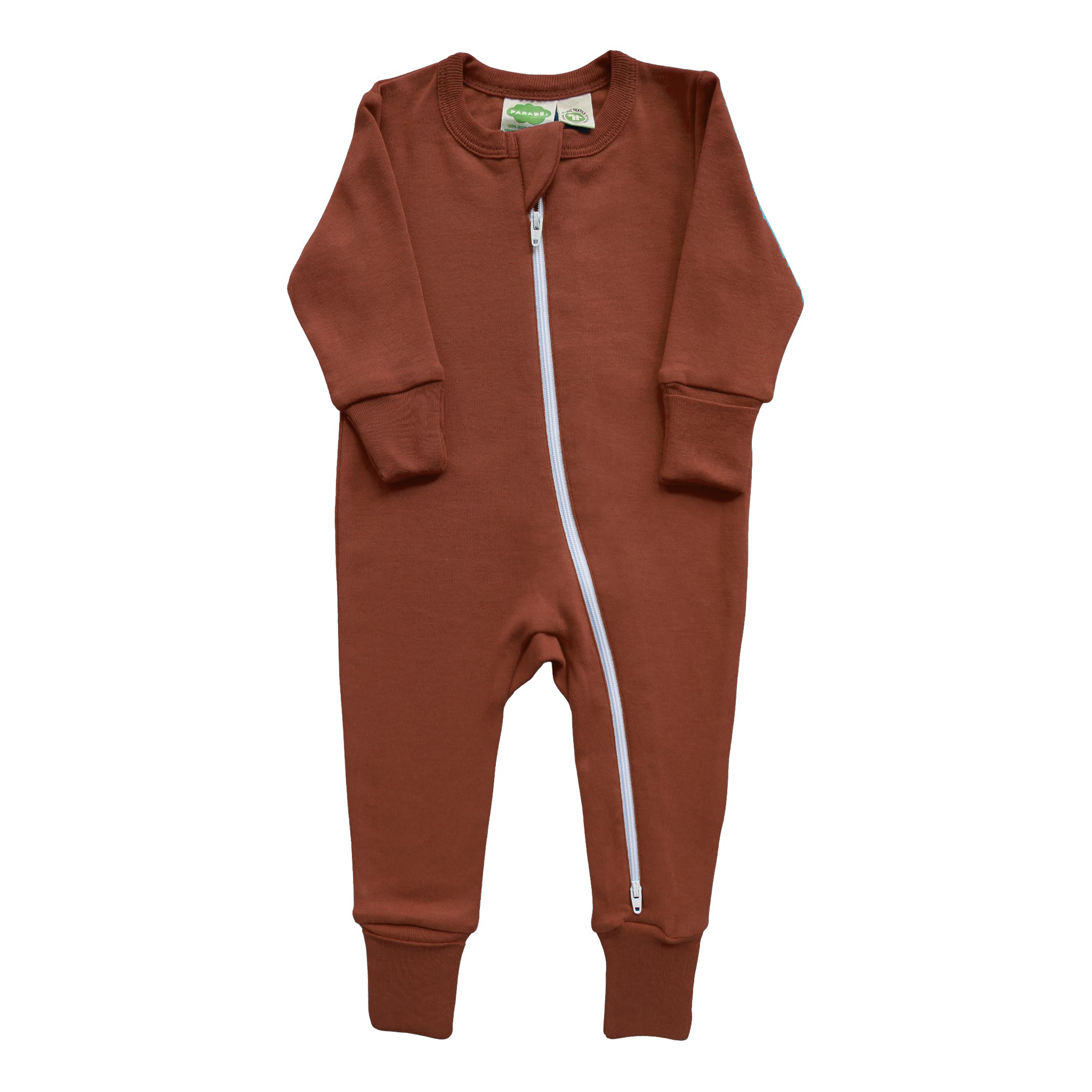 Two way hot sale zipper onesie