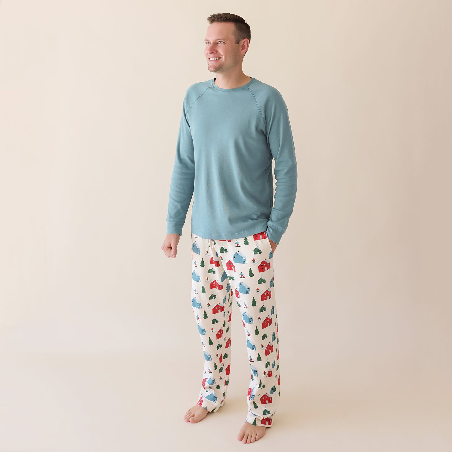 Organic Unisex/Men's Pajamas - Holiday