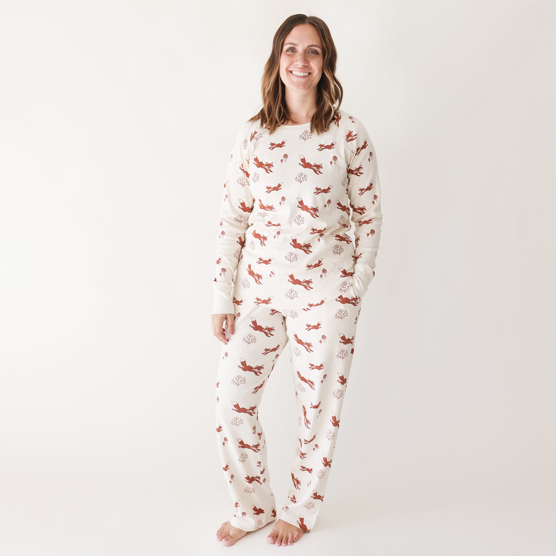 Organic Pajama Pants Women's - Straight Leg