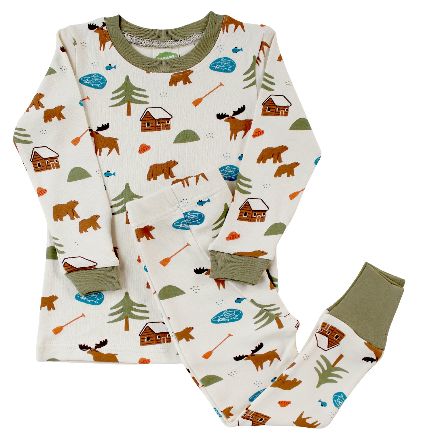 "My Jammies" Organic Kids' Pajamas - Holiday