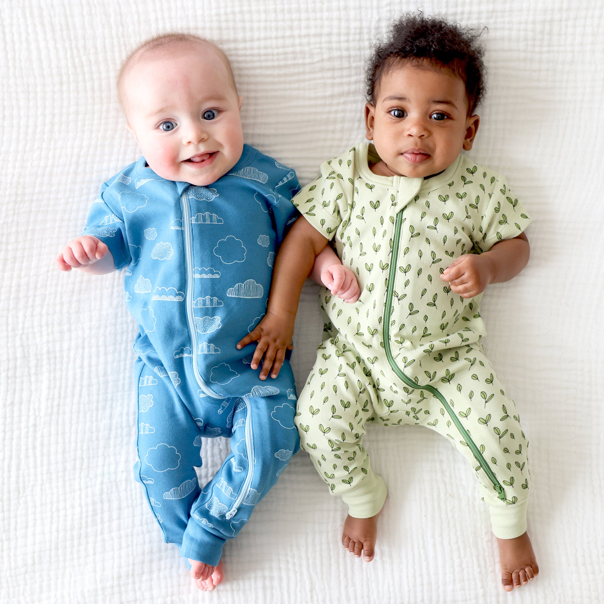 gvdentm Baby Romper Infant Boys Short Sleeve Print Romper Clothes