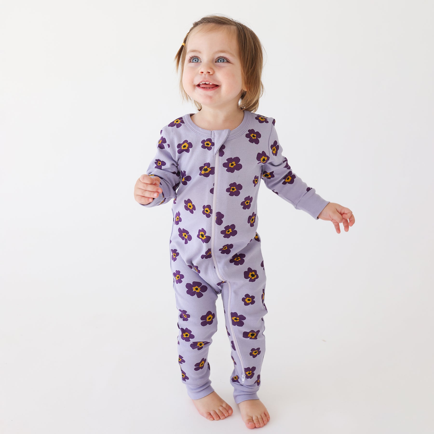 Parade Organics 2-Way Zipper Rompers