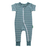 Signature Print '2-Way' Zip Romper Short Sleeve - Organic Baby Clothes, Kids Clothes, & Gifts | Parade Organics