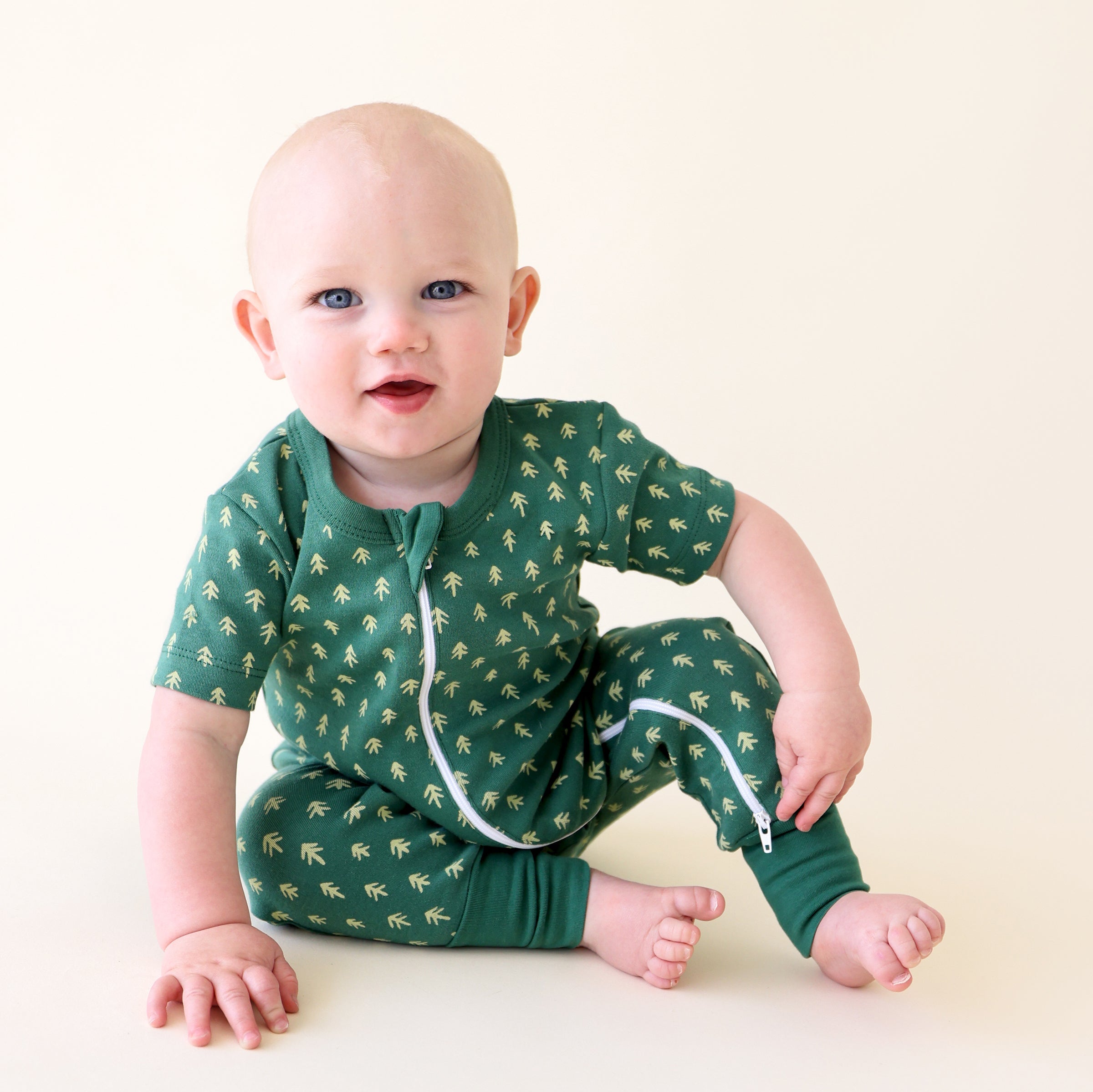 Green 2024 kids clothes