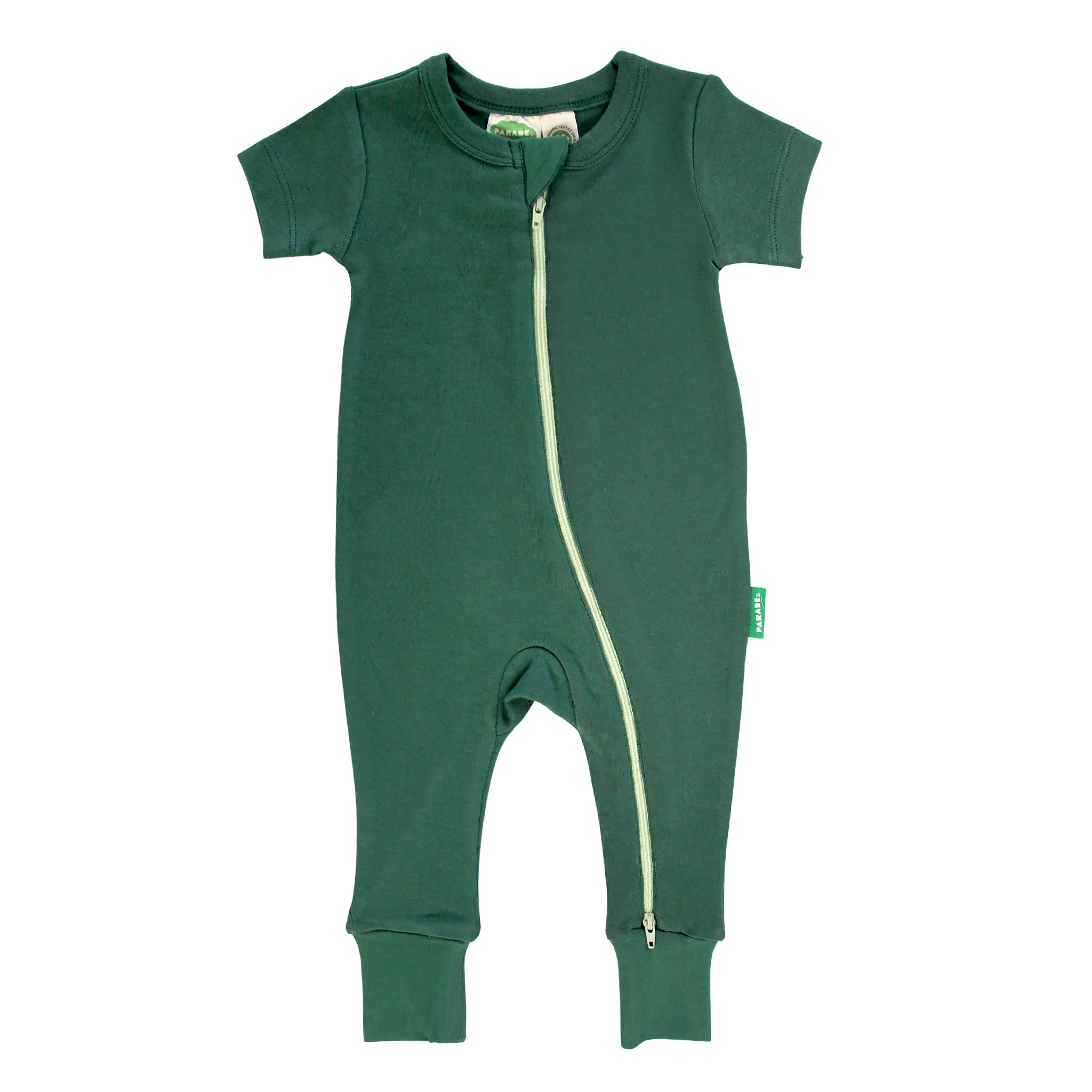 Organic Essentials '2-Way' Zip Romper - Short Sleeve – Parade