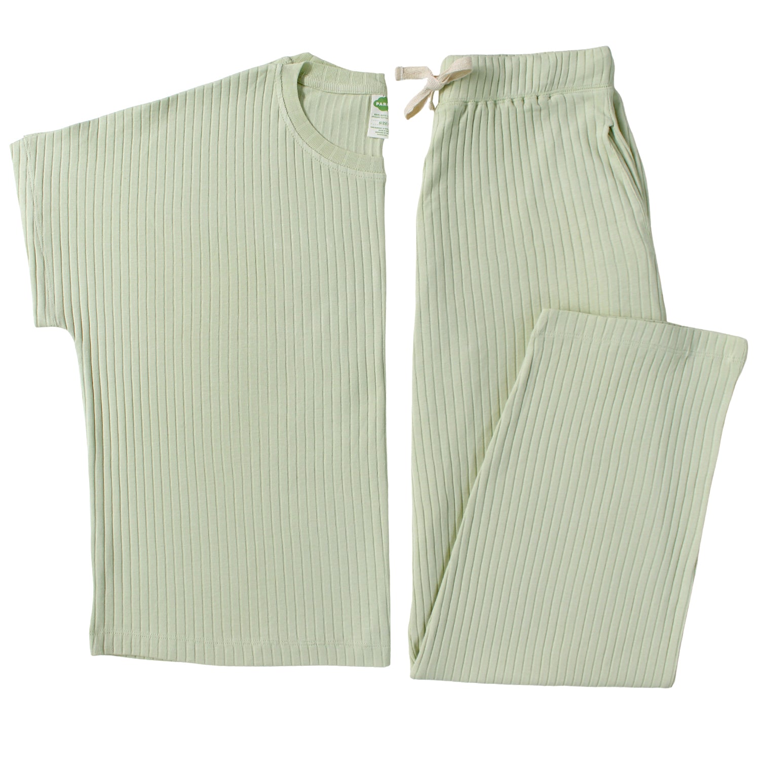 Organic Women's Rib Knit Pajamas