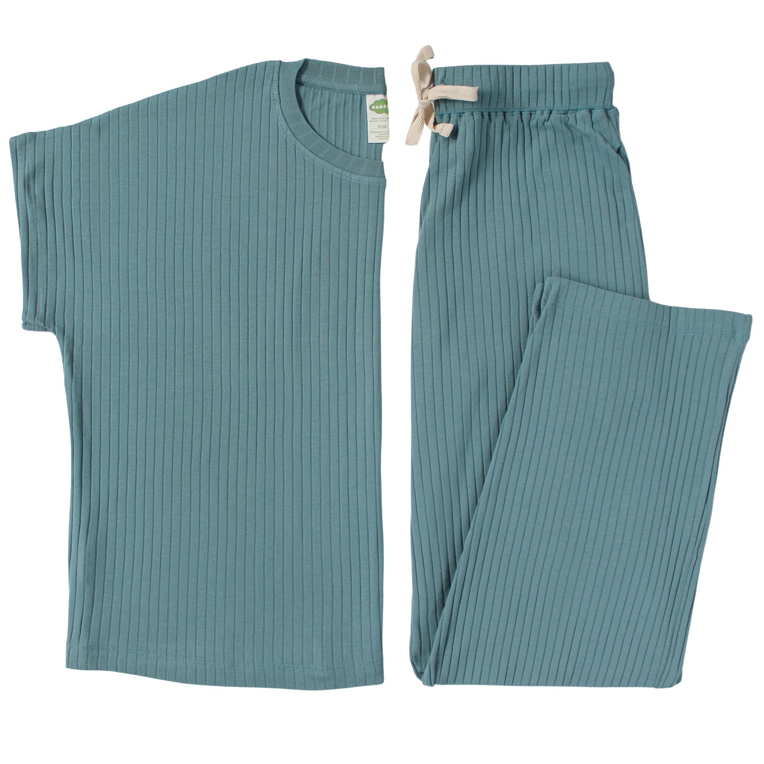 Organic Women's Rib Knit Pajamas